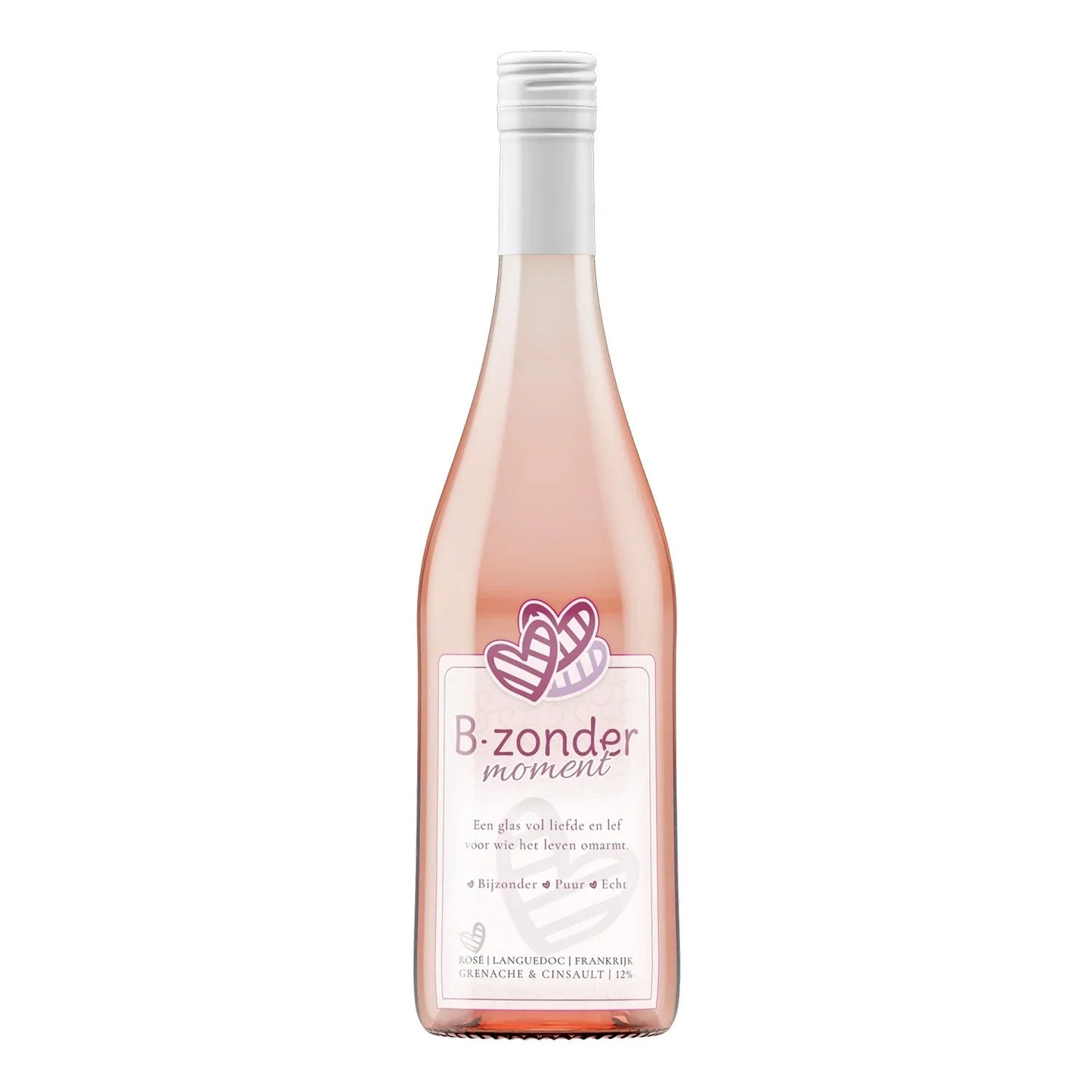 Fles roséwijn B-zonder