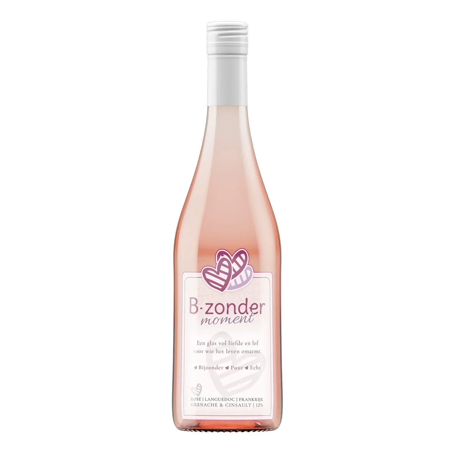 Fles roséwijn B-zonder