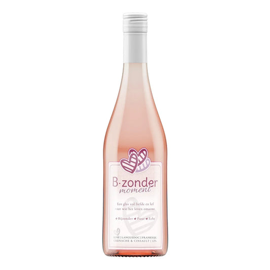 Fles roséwijn B-zonder